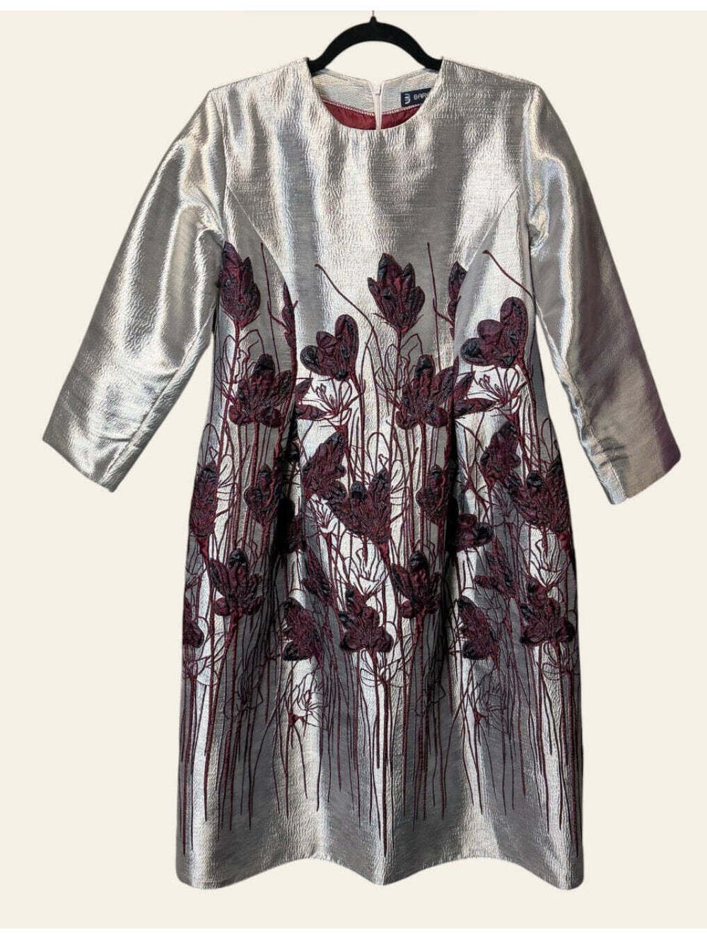 Barelli Floral Silver Dress